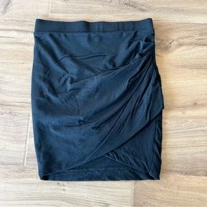 EXPRESS Ruched Bodycon Miniskirt